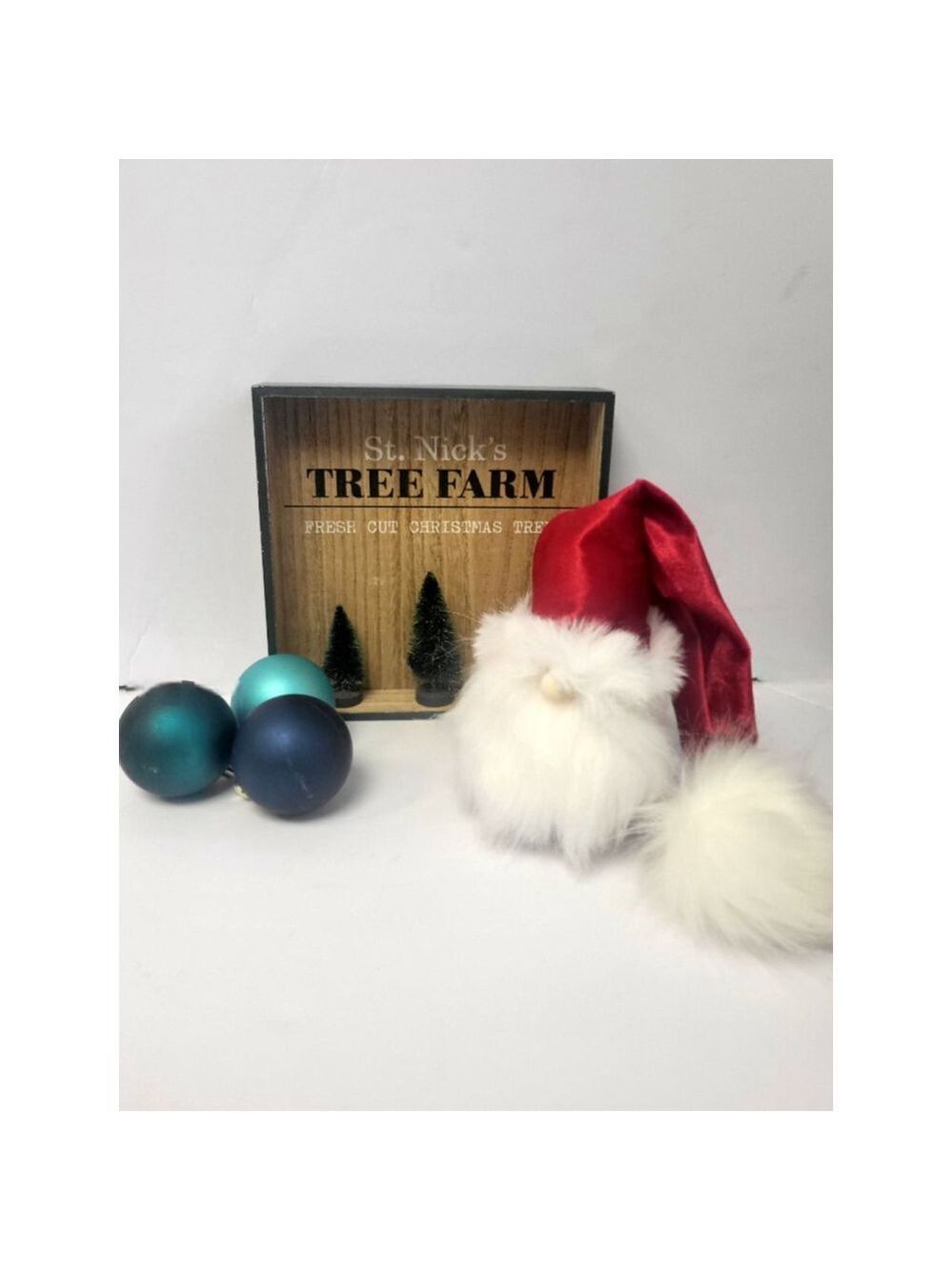 Santa Gnome Shelf Sitter Christmas Decor Handmade